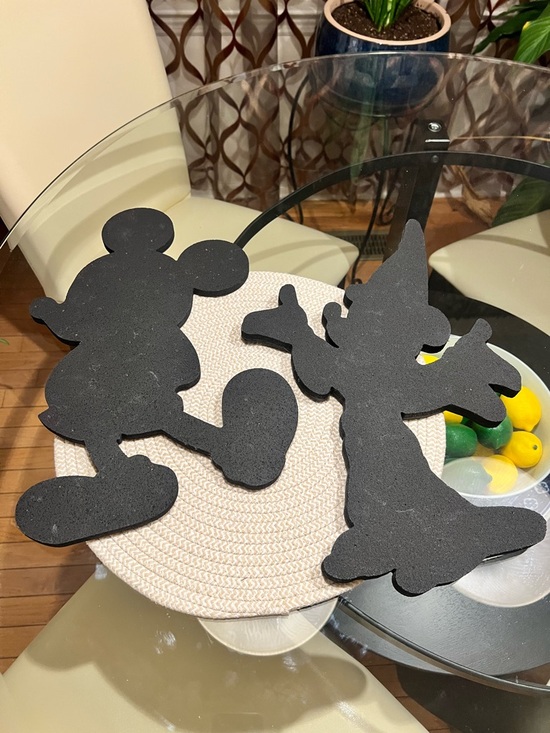 Disney Other - Lot! - Two Mickey Mouse Disney Pin Boards. Wooden Displays.
